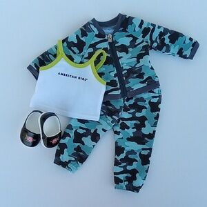 American Girl Camouflage Truly Me 89 Meet Outfit